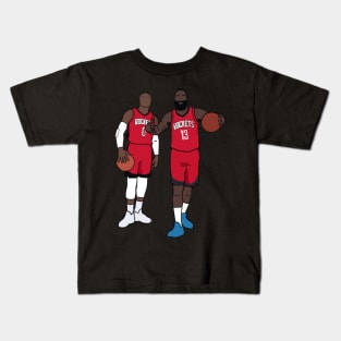Russell Westbrook x James Harden Houston Rockets Tshirt Kids T-Shirt